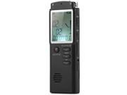 Professional 8GB Time Display Recording Digital Voice Audio Recorder MP3 Player