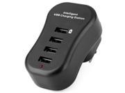 Intelligent USB Charging Station with 4 Ports for Mobile Phone 100~260V