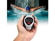 Single Row 2 Memories LCD Electronic Stopwatch with Alarm Date Function