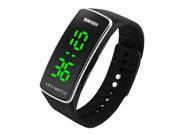 LED Sports Watch with Date Function Rubber Band