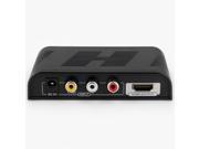 1080P AV to HDMI Video Converter with US Adapter 100 240V