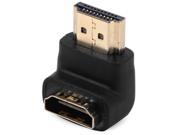 HDMI Male to HDMI Female 90 Degrees Angle 1080P Adapter for HDTV
