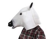 Latex Horse Head Mask for Halloween Masquerade Parties Costume Ball