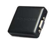 Mini VGA R L Audio to HDMI 1080P Adapter Converter Box for HDTV Monitor