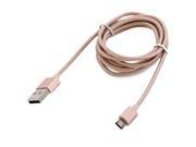Nylon Fabric Braided Micro USB to USB Data Sync Charging Cable for Android Smartphones and Tablets