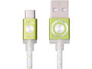 Portable Fluorescent Data Sync Charging Cable Micro USB to USB for Android Smartphones and Tablets
