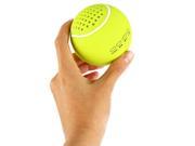 Leather Cover Wireless Bluetooth V2.1 Tennis Rechargeable Speaker TF Card for Devices