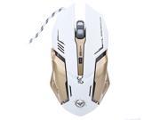 2400 DPI 6D Optical Gaming Mouse with 4 Colors Breathing Light