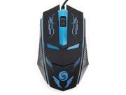 3 Key Wired USB Optical Gaming Mouse 3200DPI with LED Backlit Display