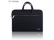 2 in 1 Dot Pattern Laptop Bag Tablet Zipper Pouch Sleeve for MacBook 11 12 inch