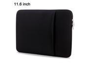 Shockproof Foam Fabric Laptop Bag Tablet Pouch Sleeve for MacBook Air 11.6 inch