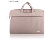2 in 1 Dot Pattern Laptop Bag Tablet Zipper Pouch Sleeve for MacBook 14 15 inch