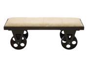 Portable Dressing Bench With Rolling Wheels 56061