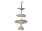 3 Tier Plate Stand Antique