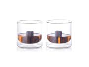 Epare 9oz Double Wall Whiskey Glass Set of 2
