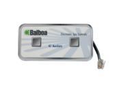 Balboa 51216 2 Button Auxillary 6 Conductor Spa Control Panel with 18 Cord