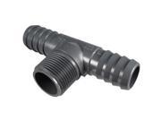 Spears 1403015 1.5 Poly Pipe PVC Insert Tee INS x INS x MPT