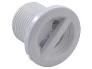 Pentair 46936400 Jet Internal Euro Spa Jet Swirl with Wall Fitting White