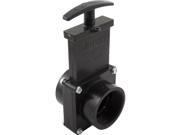 Valterra Products 7207 ABS Gate Valve Black 2 FPT