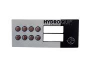 Hydro Quip 80 0211 8 Button HT2 Spa Side Label Overlay