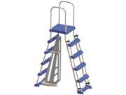 Swimline 87952LSL A Frame Ladder with Safety Barrier