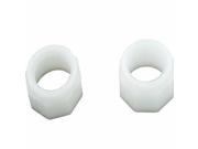 Pentair ED15 Plastic Feed Hose Mender Nut for Automatic Pool Cleaner Set of 2
