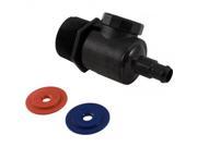 Jandy Zodiac 9 100 9005 Universal Wall Fitting Connector Assembly Black