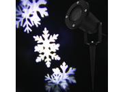 100 240V 6W LED Waterproof Snowflake Light