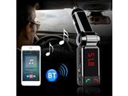 Bluetooth V2.0 Car Kit MP3 Player FM Transmitter Handsfree with Double USB Charging Port
