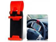 WF 400 Car Steering Wheel Fitted Phone Socket Holder Convenient Smartphone Holder