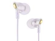 Rock Zircon Stereo Earphone with Mic Nano Material 3.5mm Audio Input HD Tone for iPhone 6 6 Plus Samsung Note 5 S6 Edge Plus