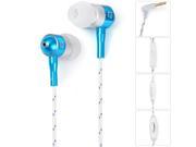 i 1 Super Bass In ear Earphone 3.5mm Jack Stereo Headphone 1.2m Knitted Cable with Microphone for iPhone 6 6 Plus 5 5S 4 4S Samsung Smartphones MP3 Computer