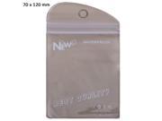 70 x 120mm PVC Ziplock Water Resistant Packaging Bag Protective Cover for Mobile Phone