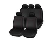 T21638 11pcs Car Low back Seat Cover Set Water resistant Anti Dust Auto Cushion Protector