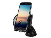 A046 360 Degrees Universal Car Windscreen Cell Phone Holder Suction Dashboard Mount Stand