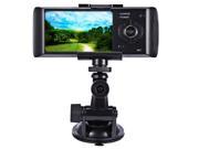 2.7 inch LCD Car DVR Camera Video Recorder HD 720P Dual Lens GPS Dashboard Vehicle Camcorder G sensor