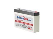 Chloride XS1REL Compatible Replacement Battery