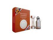 Davidoff Champion Energy 2Pc Gift Set 3.0 Oz Edt Spray Sport Flask For Men Nib GST07061