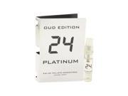 24 Platinum Oud Edition by ScentStory Vial Concentree sample .10 oz Men