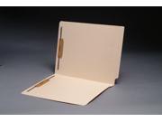 14 pt Manila Folders Full Cut 2 Ply End Tab Letter Size Fastener Pos 1 3 Box of 50