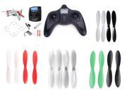 Hubsan X4 H107D [QTY: 1] 5.8Ghz FPV Quadcopter and Transmitter Tx LCD Controller built in 32ch receiver With TV out SD card Recorder [QTY: 1] TX [QTY: 1] Clear
