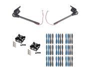 Walkera QR Infra X [QTY: 2] Main Frame Body RC Quadcopter Part [QTY: 1] Clockwise Motor 3.7v Counter-Clockwise [QTY: 9] Propeller Blades Props Propellers Blue a