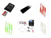 [QTY: 1] 5.8Ghz FPV Quadcopter and Transmitter Tx LCD Controller built in 32ch receiver With TV out SD card Recorder [QTY: 1] SanDisk Ultra 8GB UHS-I Class 10 M