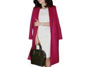 KMFEIL Korean Winter Women s Fashion Star Woolen Coat Long Coat Overcoat