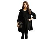 KMFEIL Winter Korean Women Loose Large Size Long Sleeve Coat Jacket