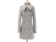 KMFEIL Women s Winter Coat Korean Slim Woolen Coat Long Sections Jacket Overcoat