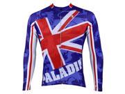 KMFEIL UK Flag Long sleeve Cycling Jersey Bicycle Shorts only top
