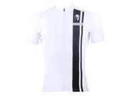 KMFEIL White Breathable Cycling Jersey Shorts Set jersey top