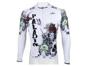 KMFEIL Death flower Mens Long Sleeve cycling jerseys bike clothing Rider Apparel