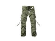 KMFEIL Men Casual Multi pocket Camouflage Pants Male Overalls Trousers